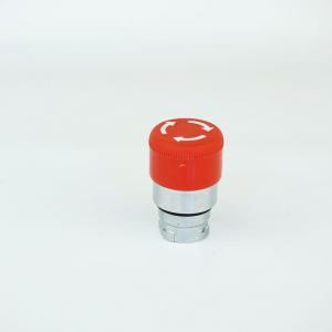 22mm RED 30mm MUSHROOM CAP TURN TO RELEASE PUSH BUTTON